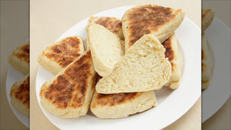 scottish scones on a plate