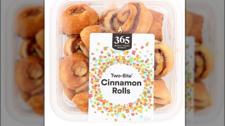 365 cinnamon rolls in container