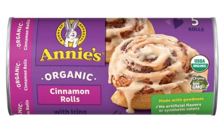 Annie's cinnamon rolls in tube