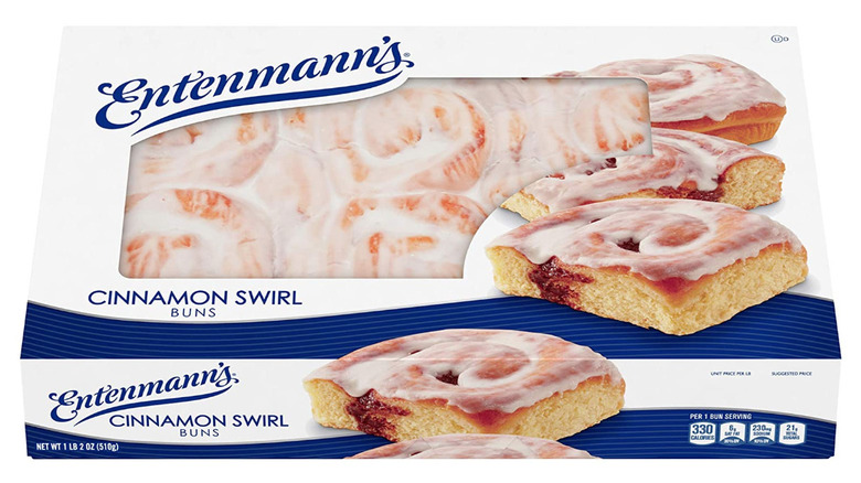 Entenmann's cinnamon buns