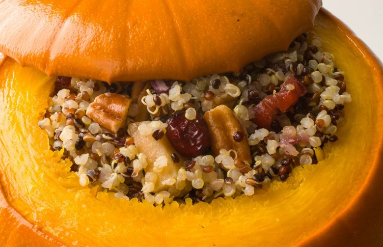 Quinoa-Stuffed Sugar Pumpkin