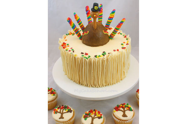 DIY Turkey Cake