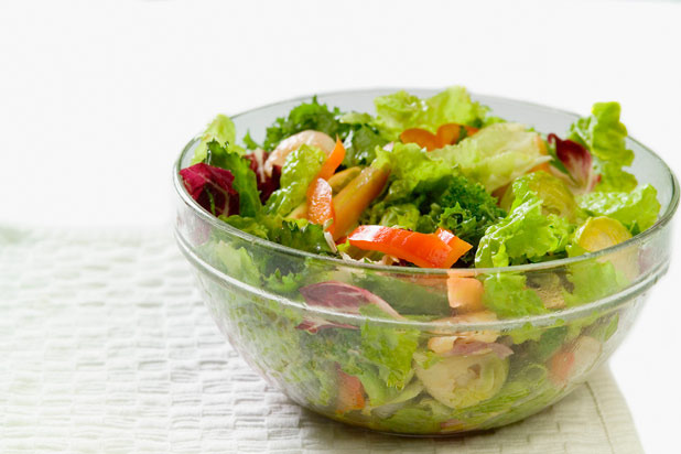 3) Raw Vegetables and Salads