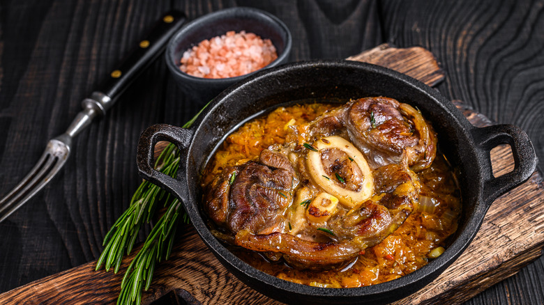 osso buco in cast iron