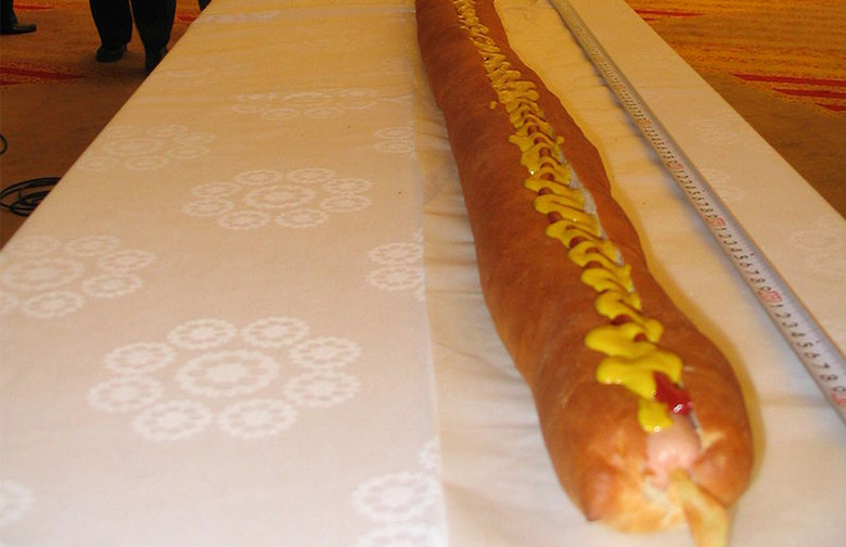 The World's Longest Hot Dog was Insanely Hard to Construct