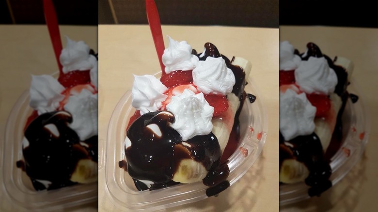 Dairy Queen banana split