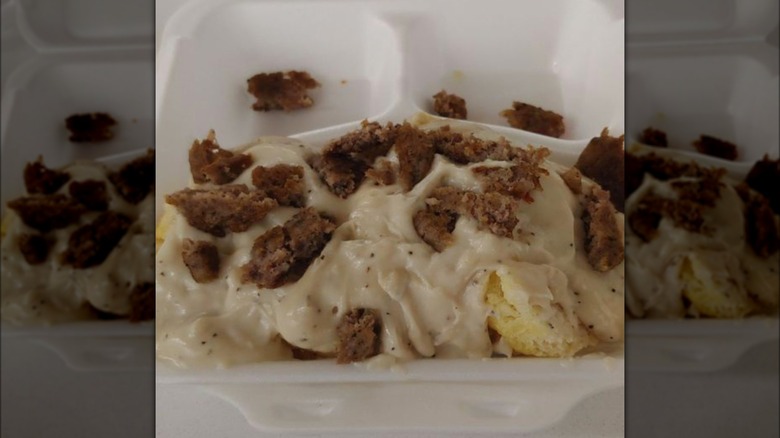 Dairy Queen biscuits and gravy