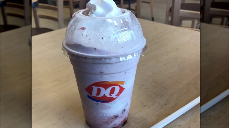 Dairy Queen milkshake