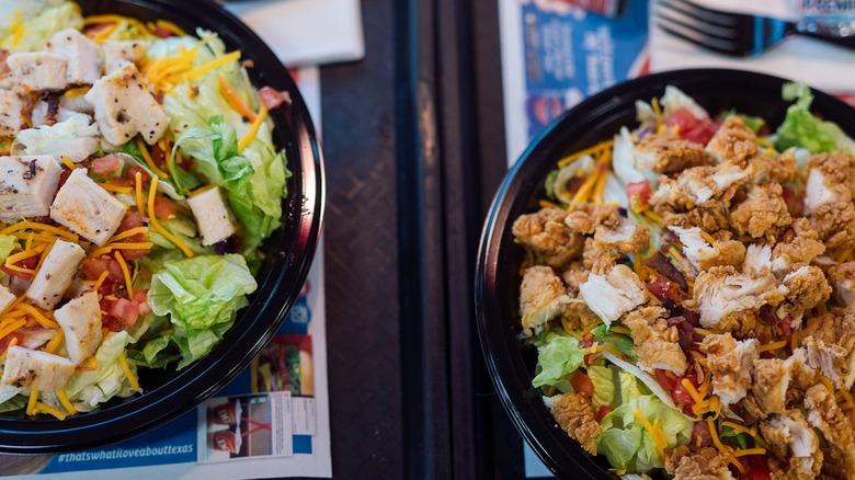 Salads at Dairy Queen