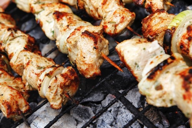 Grilled Chicken Skewers