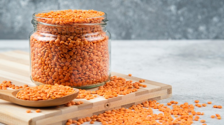 Red lentils