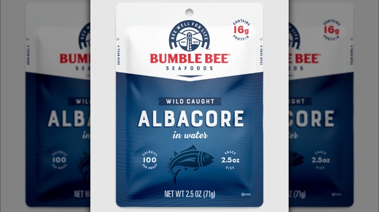Bumble Bee premium albacore pouch