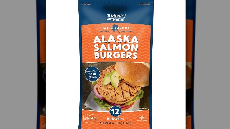 Costco salmon burgers