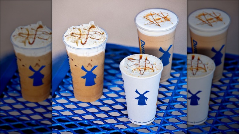 Dutch Bros. caramel pumpkin drinks