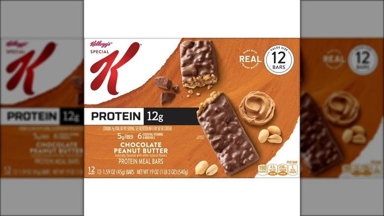 Kellogg's protein bar box