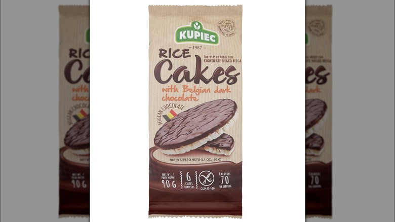 kupiec rice cakes with dark chocolate