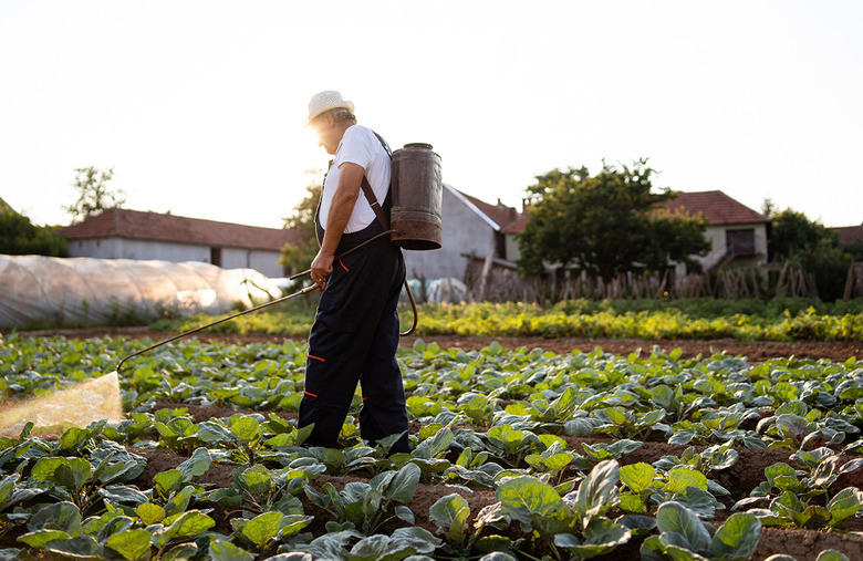 You react to pesticides