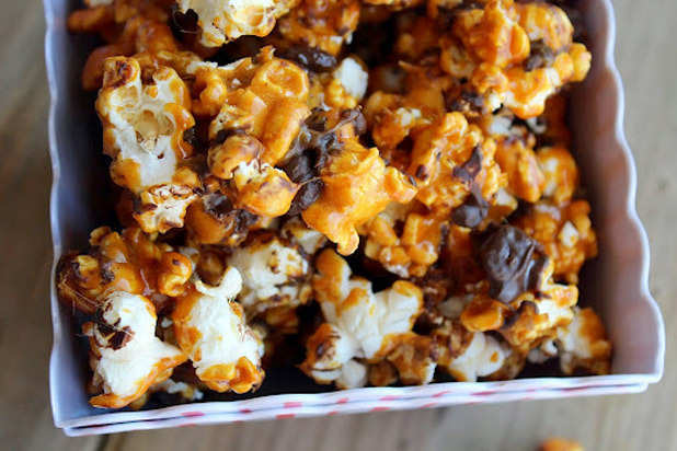 Kahlúa and Espresso Bean Caramel Corn