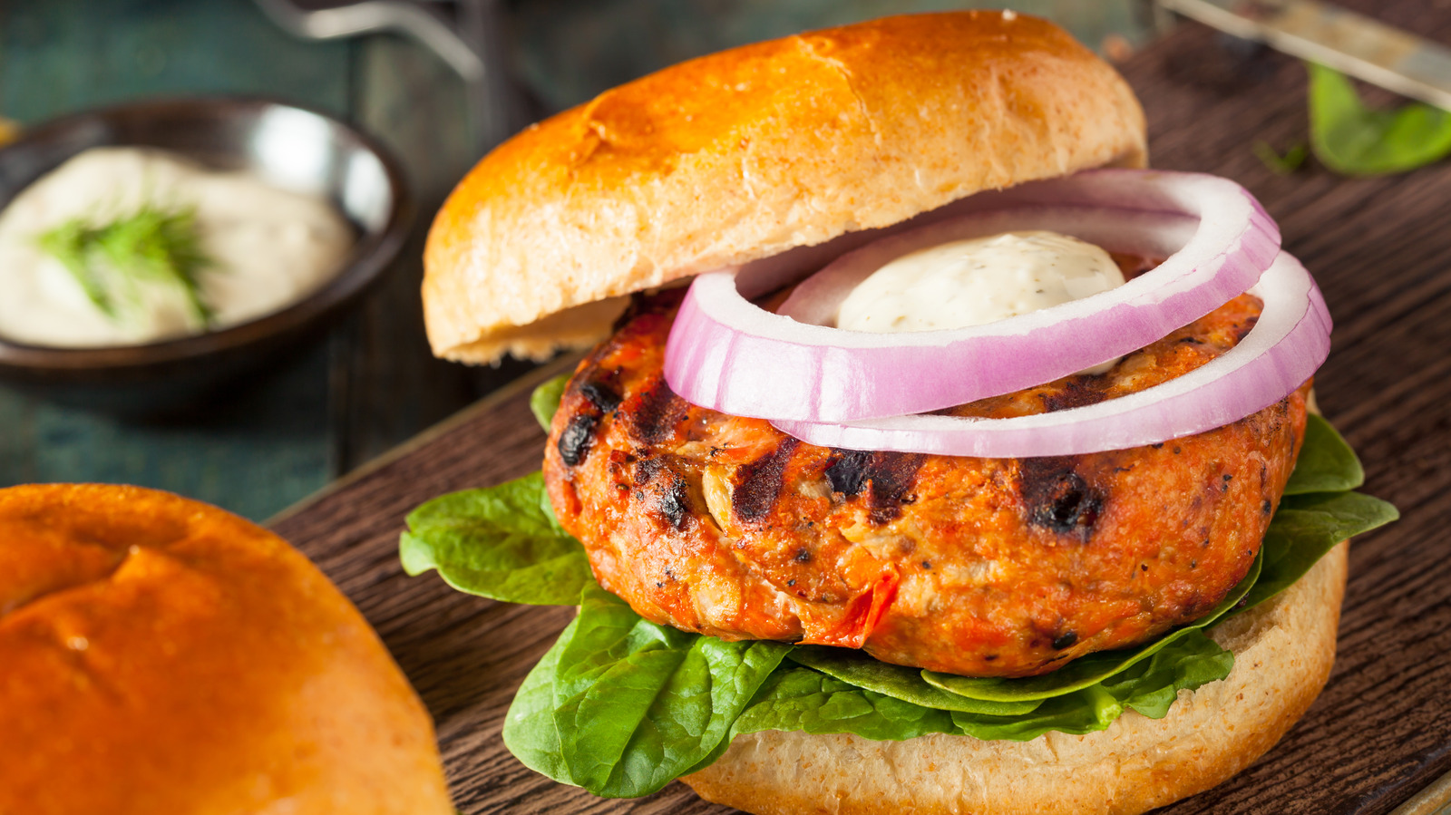 Tender, Juicy Shrimp Burgers with Spicy Mayo - Well Seasoned Studio