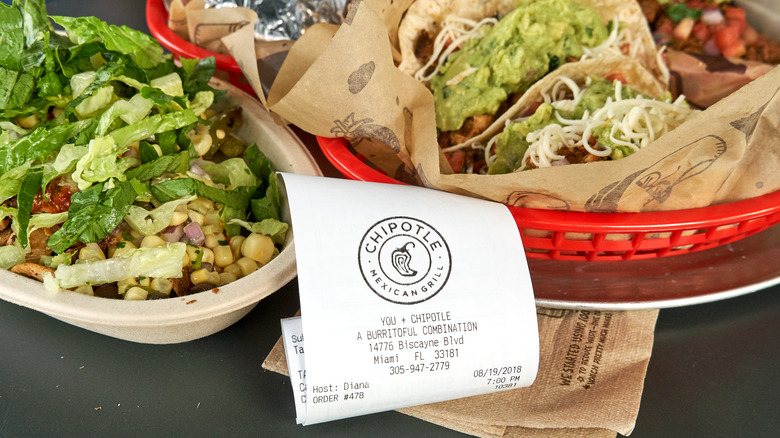 Chipotle offers fresh ingredients