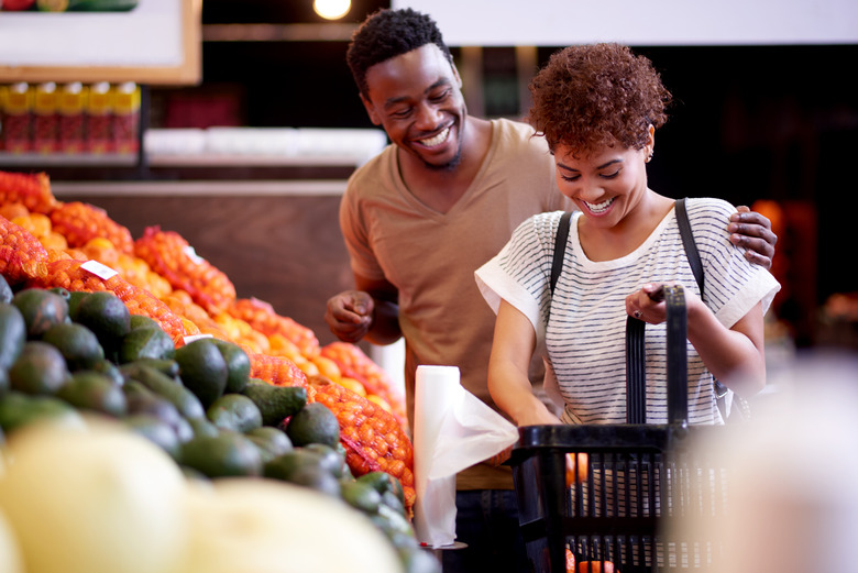 Snooping on other people's groceries