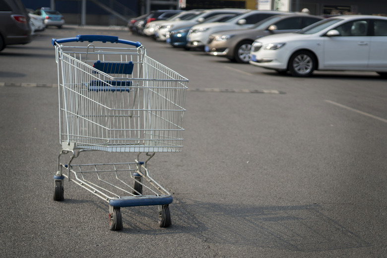 Leaving your cart wherever in the parking lot