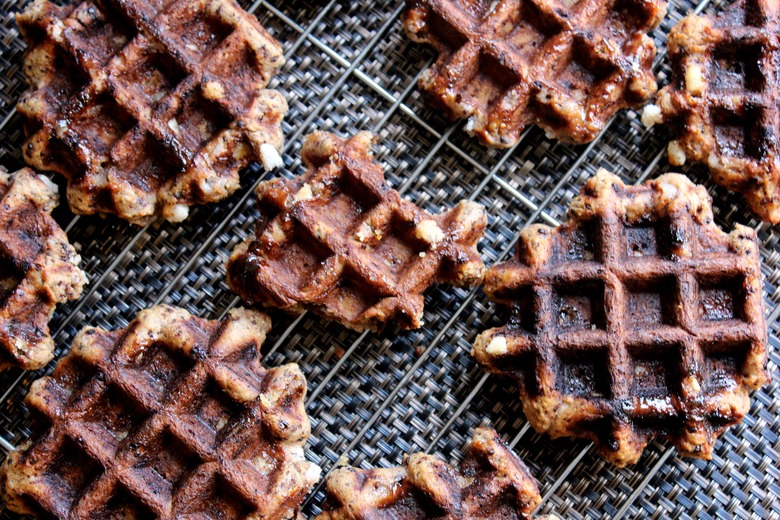  Chocolate Hazelnut Belgian Style Waffles