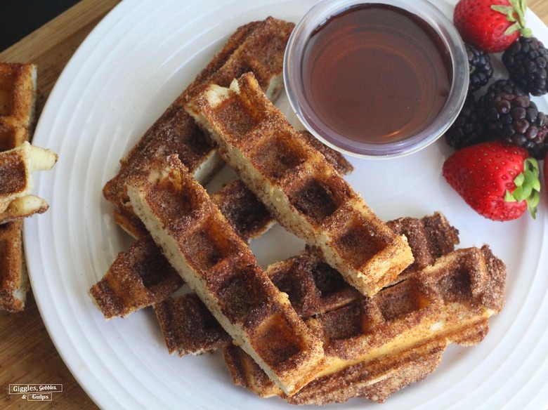 Cinnamon Sugar Waffle Sticks