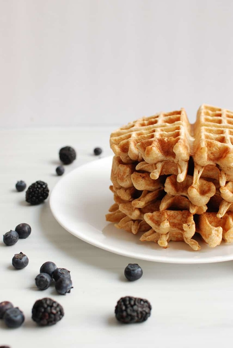 Easy Einkorn Waffles