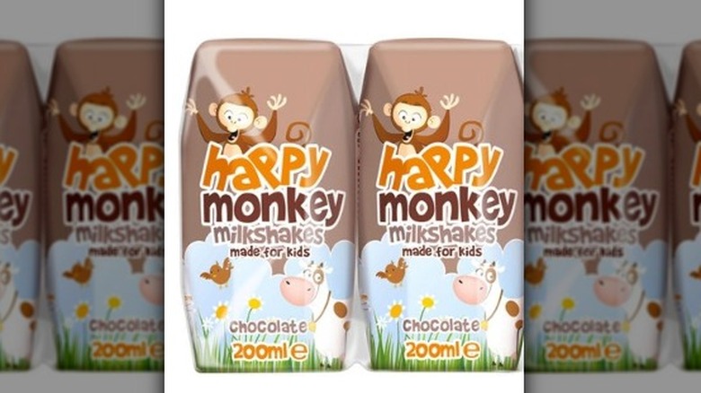 Happy Monkey milkshake for kids