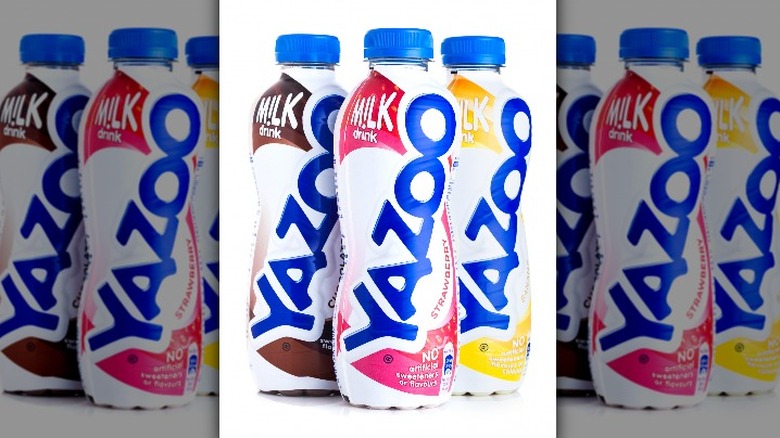 Yazoo milkshake bottles