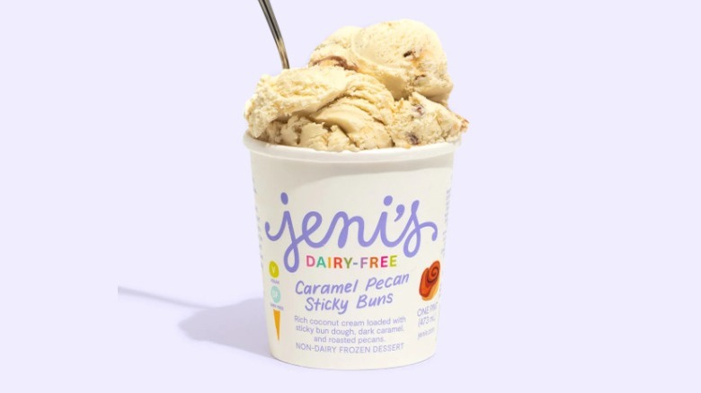 Pint of Jeni's caramel pecan sticky buns 