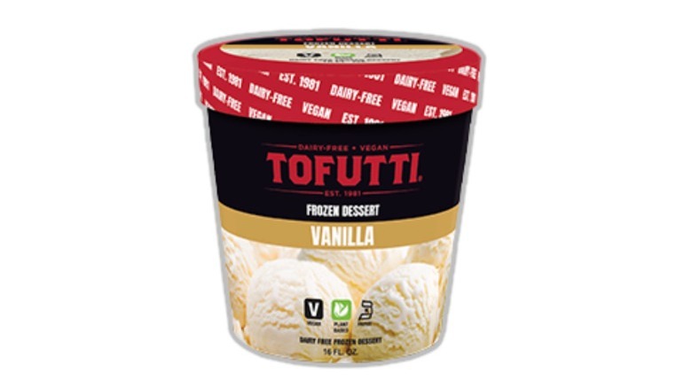 Pint of vanilla Tofutti