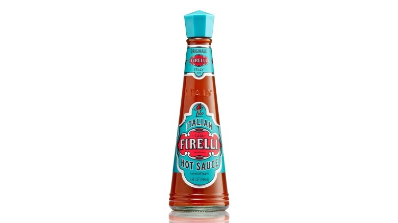 Firelli hot sauce bottle 