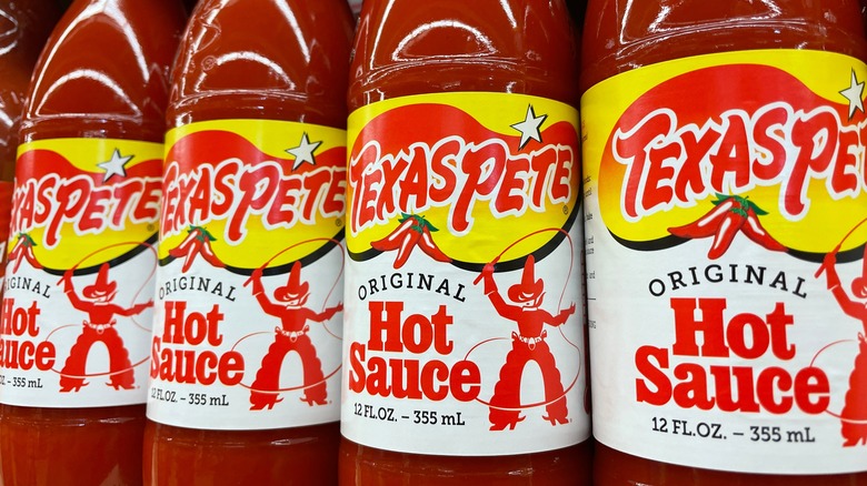 Texas Pete bottles