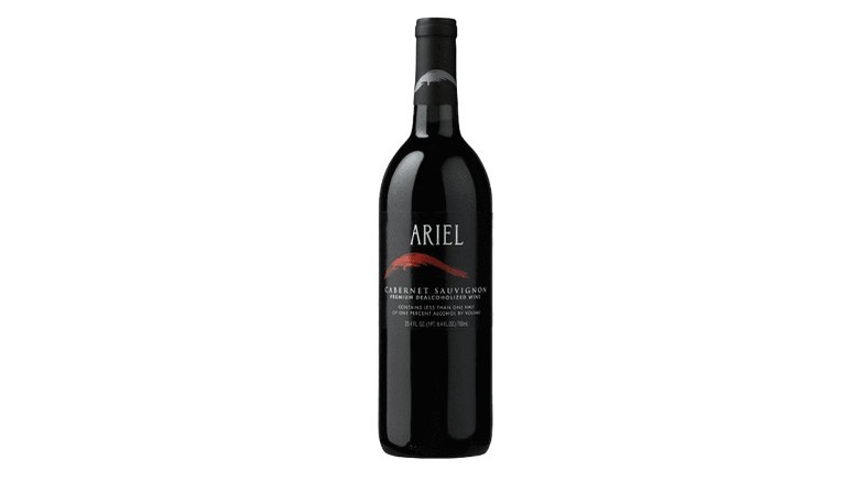 A bottle of Ariel wine