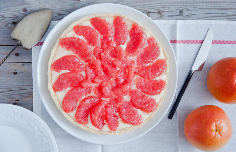 Crock-Pot Pink Grapefruit Cheesecake