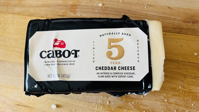 Five Year aged Cabot cheddar