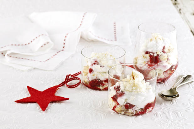 Sarah Wilson's Christmas Berry Trifle Parfait