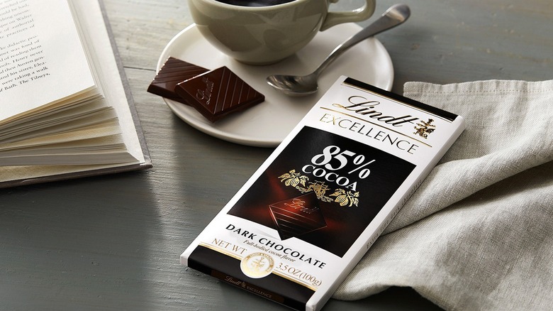 Lindt Excellence chocolate bar