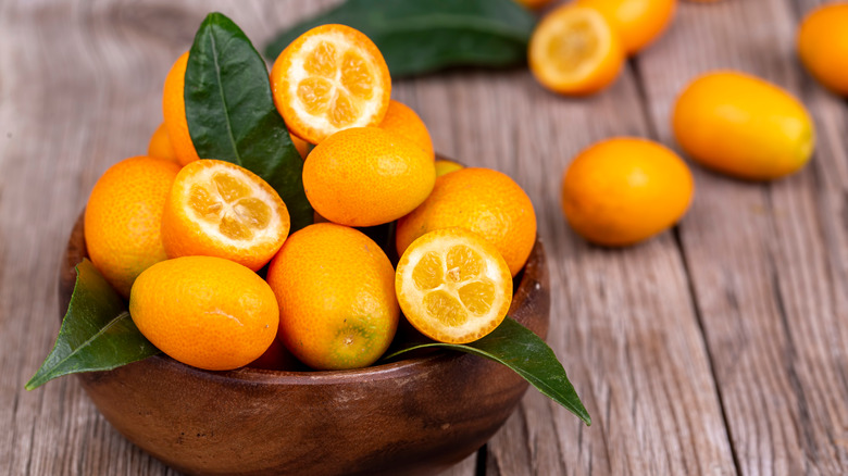 Bowl of kumquats