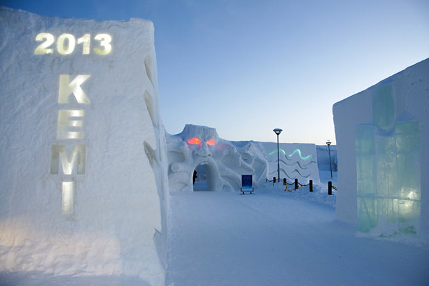 The SnowCastle of Kemi — Finland