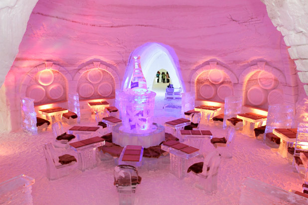 Pommery Ice Restaurant — Canada