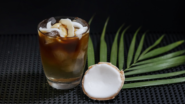 Coconut water coffee