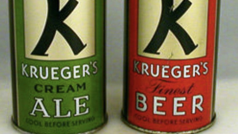 Krueger's beer cans