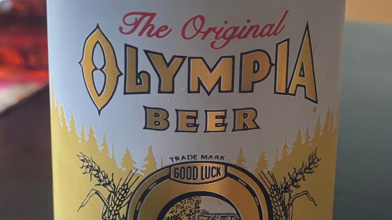 Olympia Beer can