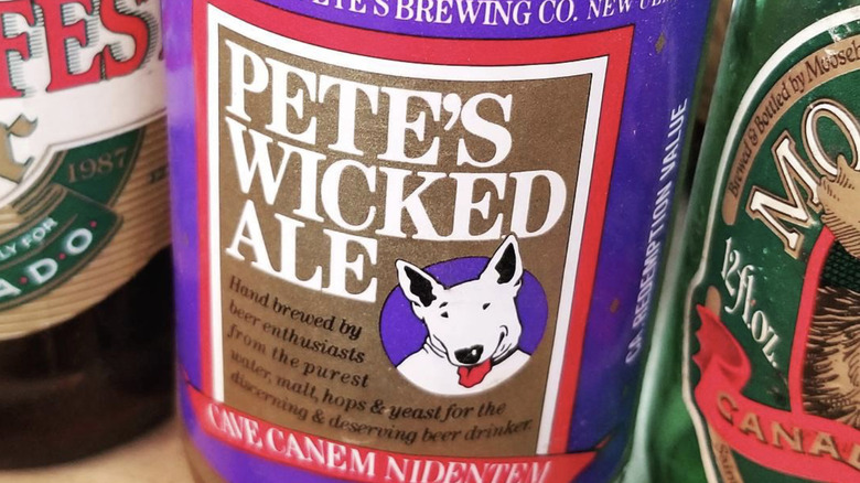 Pete's Wicked Ale bottle