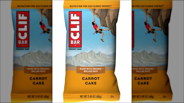 CLIF carrot cake bar