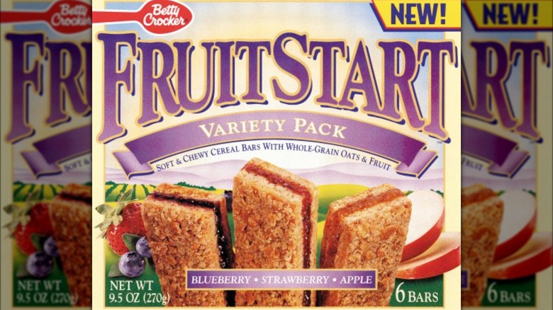 Betty Crocker fruit start bars