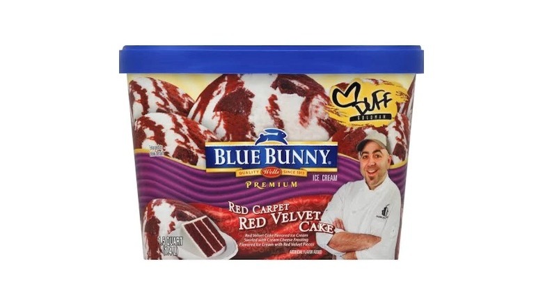 Carton of Red Carpet Red Velvet Cake